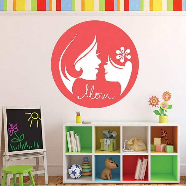 Peel & Stick Wall Sticker Design with Vinyl Moti 2433 3 Decal Black Size 16 Inches x 40 Inches Family Color Peel & Stick Wall Sticker Design with Vinyl Moti 2433 3 Decal Black Size 16 Inches x 40 Inches Family Color